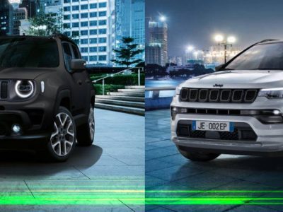 Jeep Compass und Renegade als e-Hybrid